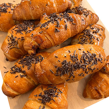 Croisant de chocolate