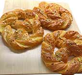 croisant relleno de pistacho