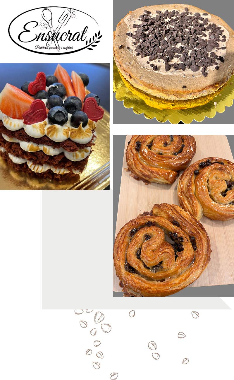 Dulces, tartas, hojaldres, bollería y pasteles caseros. Anna, Canals Valencia