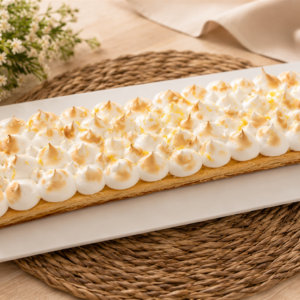 Tarta de limón con merengue